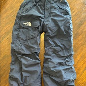 The North Face boys ski pants, size 6 in navy